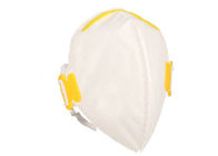 Wit Beschikbaar Vouwbaar Stofmasker, FFP-de Maskers van het Classificatiestof Hypoallergenic leverancier
