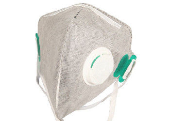 Grijze het Masker Verticale Vouwbare Geïsoleerde Mist van het Kleurenffp2 Stof/Stuifmeelkorrel/Autouitlaat leverancier