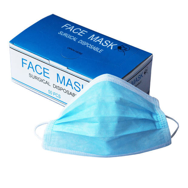 Antibacterieel Gezichtsmasker voor éénmalig gebruik, het Masker van het 2 Vouwgezicht voor Voedselverwerking leverancier