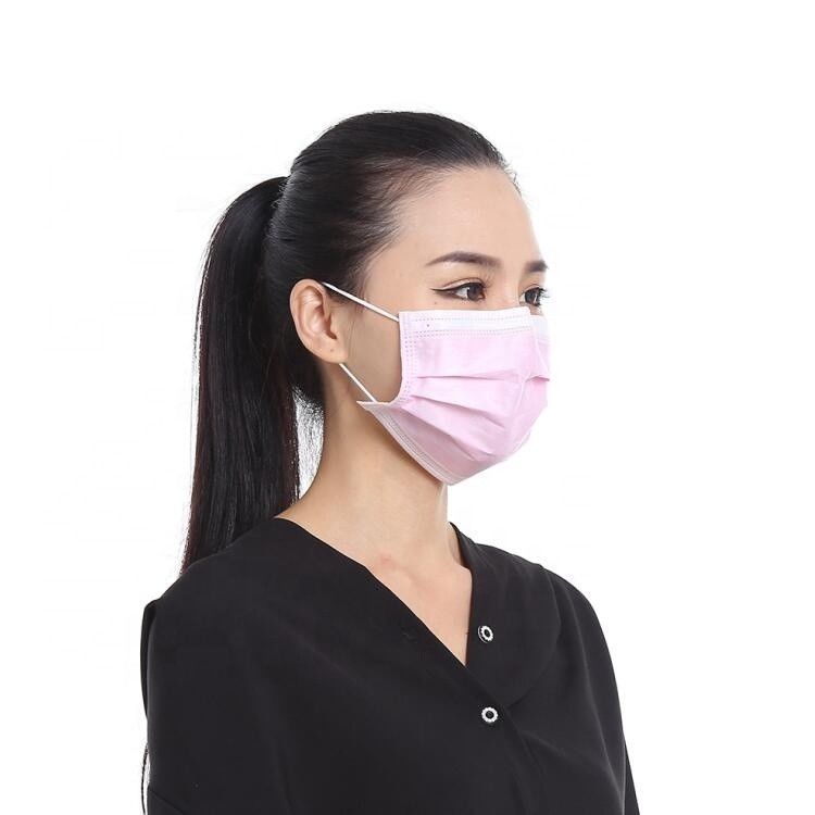 Het in te ademen Beschikbare Geweven Earloop Anti-vervuilings Masker van het Gezichtsmasker 3ply niet leverancier